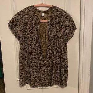 Old Navy Print Button Up